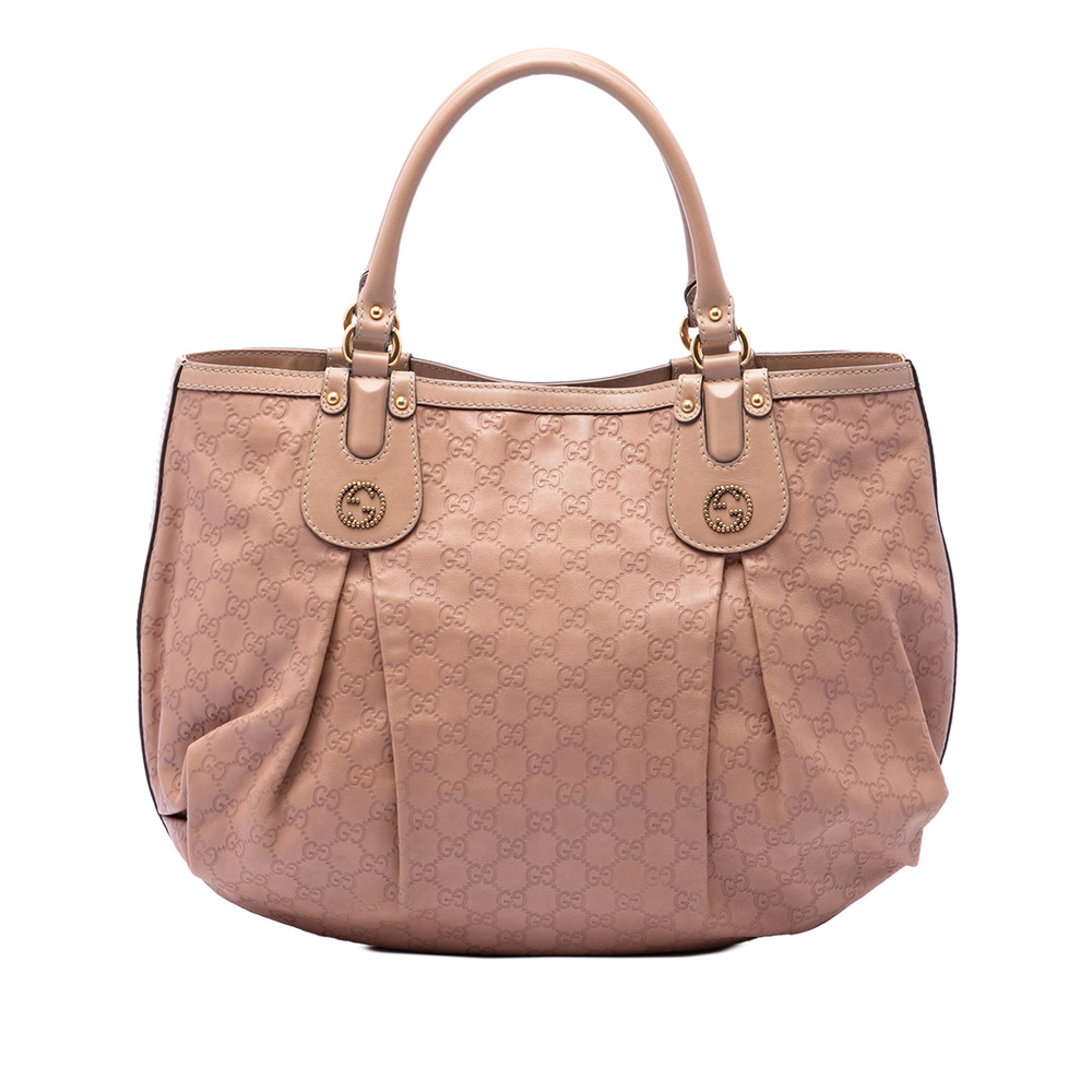 Pre-Loved Gucci Large Guccissima Scarlett Tote